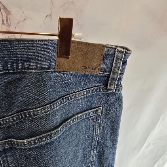Madewell Jean Womens 31 Perfect Vintage Wide Leg High Rise Medium Wash - Picture 13 of 14